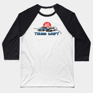 Touge Drift Japanese Turbo Car Drifting Baseball T-Shirt